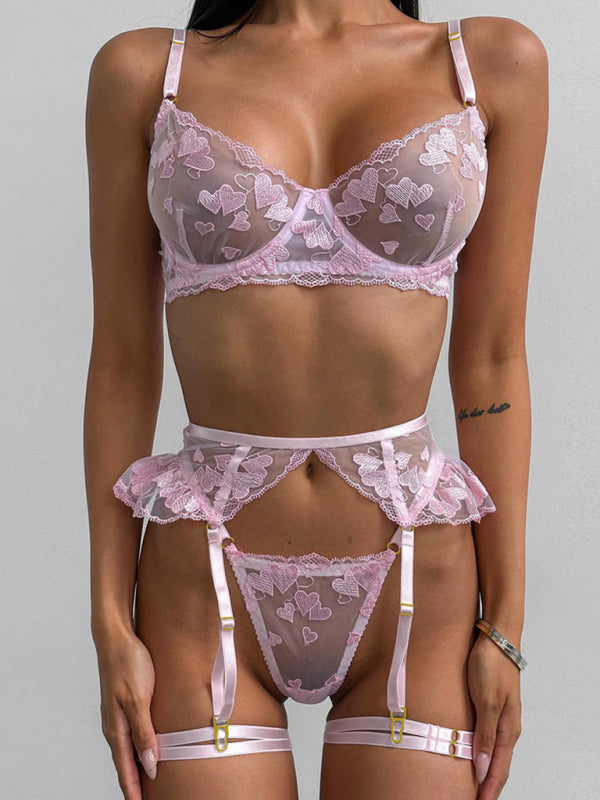 Lingerie Outfits - Purple Passion Lingerie Set for Memorable Nights