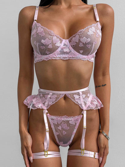 Lingerie Outfits - Purple Passion Lingerie Set for Memorable Nights