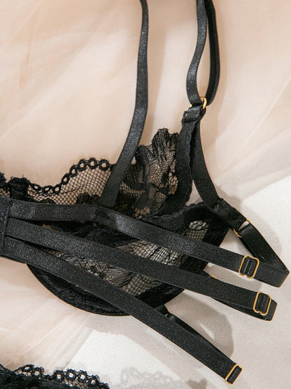 Lingerie - Romantic Lace Lingerie with Garter Belt for Every Woman