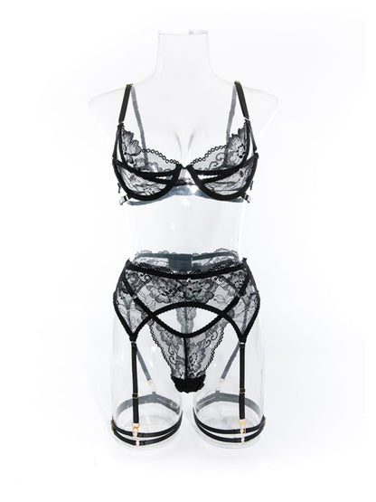 Lingerie - Romantic Lace Lingerie with Garter Belt for Every Woman