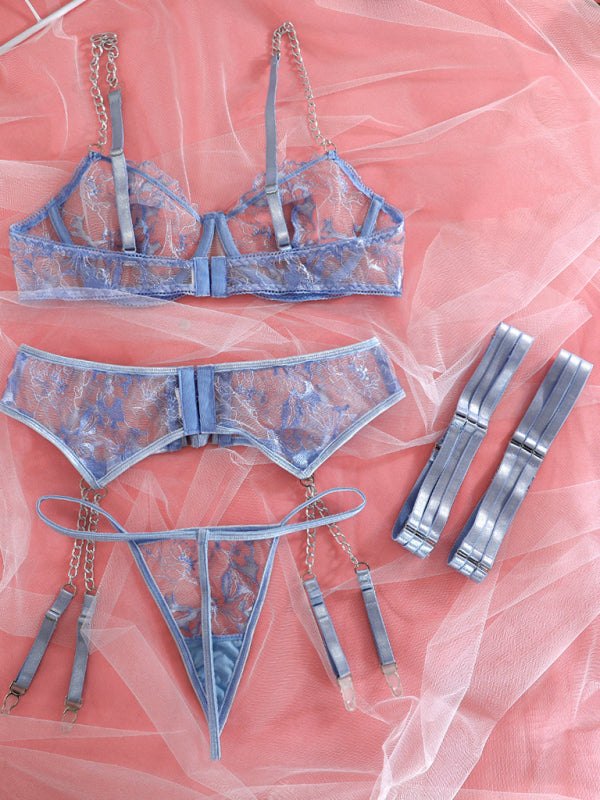 Lingerie - Elegant Lace Lingerie Set for Romantic Evenings and Special Occasions