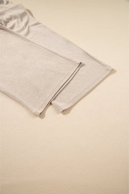 Loungewear - Casual 3-Piece Solid Loungewear Set for Women