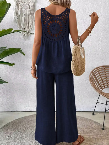 Matching Sets - Boho Embroidered Summer Set for Women