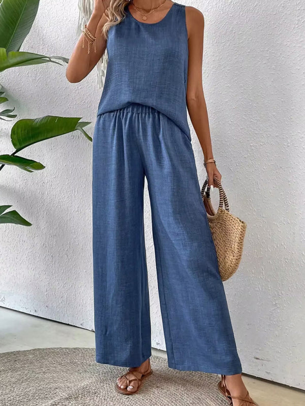 Matching Sets - Boho Embroidered Summer Set for Women