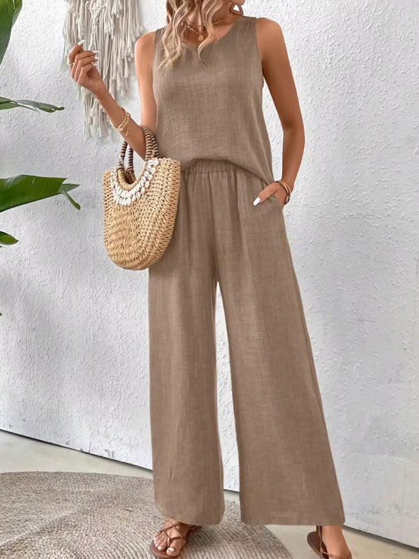 Matching Sets - Boho Embroidered Summer Set for Women