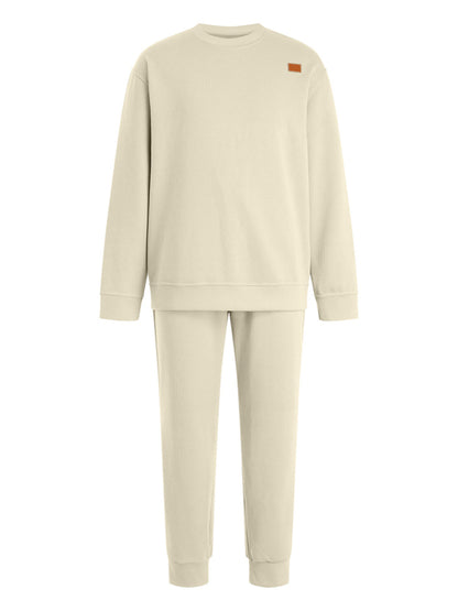 Men Outfits - Casual Sporty Men's Tracksuit Set Pants and Pullover