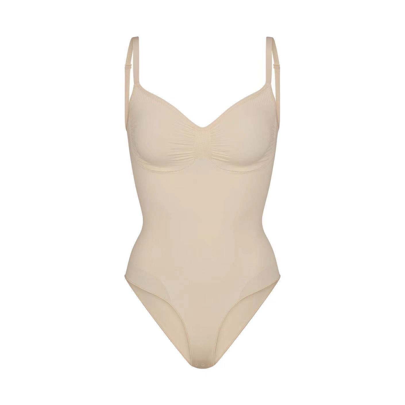 Shapers - Sling Beautiful Back High Elastic Seamless Tight Jumpsuit