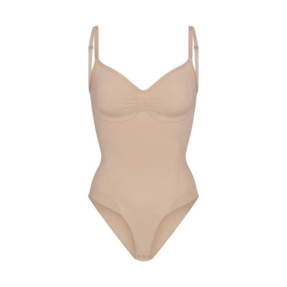 Shapers - Sling Beautiful Back High Elastic Seamless Tight Jumpsuit