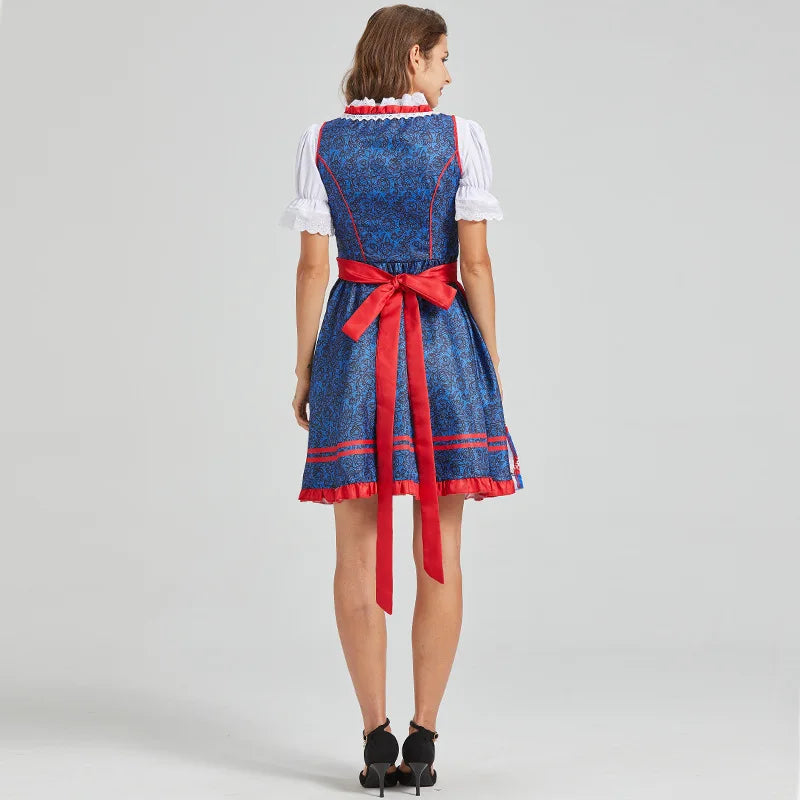 Oktoberfest-Bayern-Dienstmädchen-Outfit – deutsche Cosplay-Perfektion!