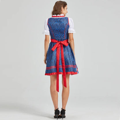 Oktoberfest-Bayern-Dienstmädchen-Outfit – deutsche Cosplay-Perfektion!