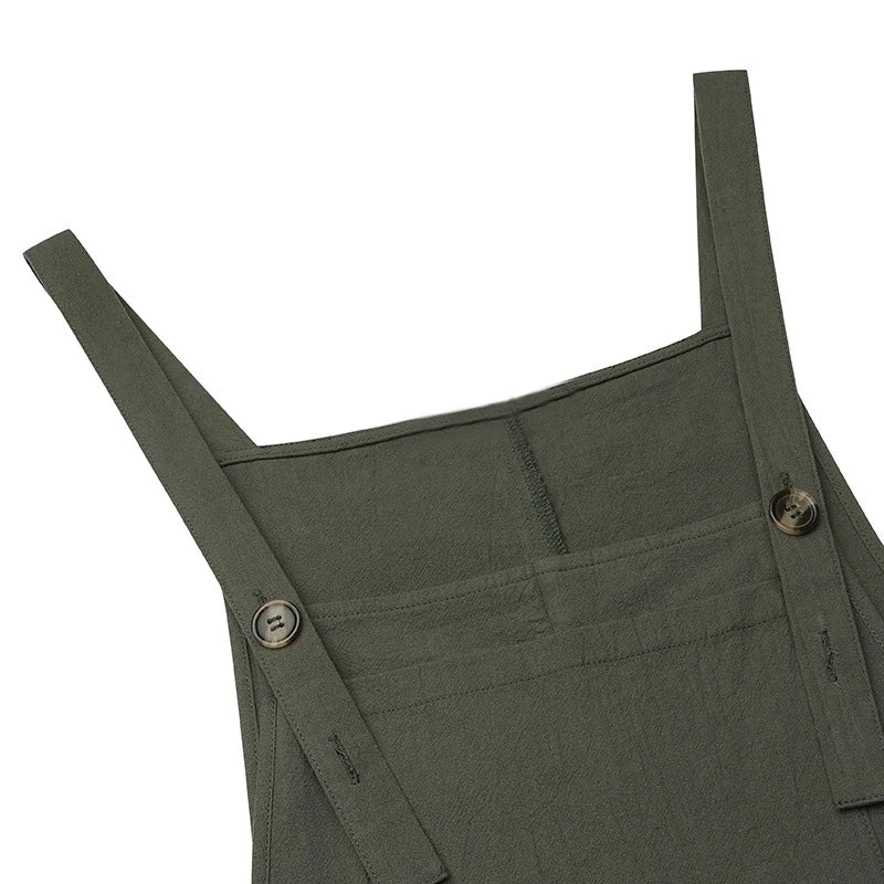 Overalls- Solid Lounge Summer Overalls Playsuit for Women- - Pekosa Women Fashion