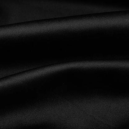 Party Dresses- Satin Mini Dress with One-Shoulder Design for Evening Cocktails- - Pekosa Women Fashion