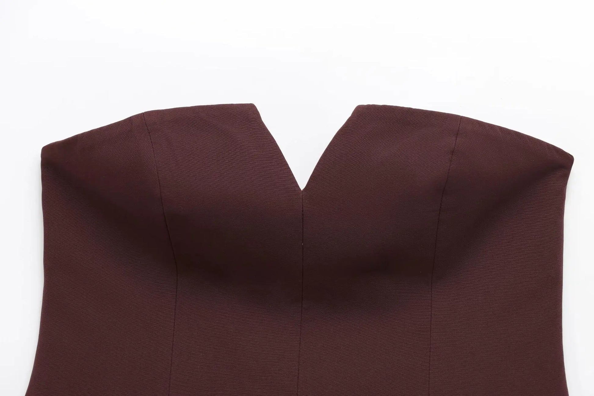 Strapless Tops - Spring Summer Women Strapless Crop 2025 Tops Basic Sleeveless Office Lady Tops Trend Street Classic Solid Tube Tops