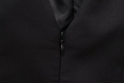 Party Dresses - Summer Women V-Neck Sleeveless Backless Decorate Zipper Mini Dress Fashion Woman Sexy Dresses Street Style Party Dress