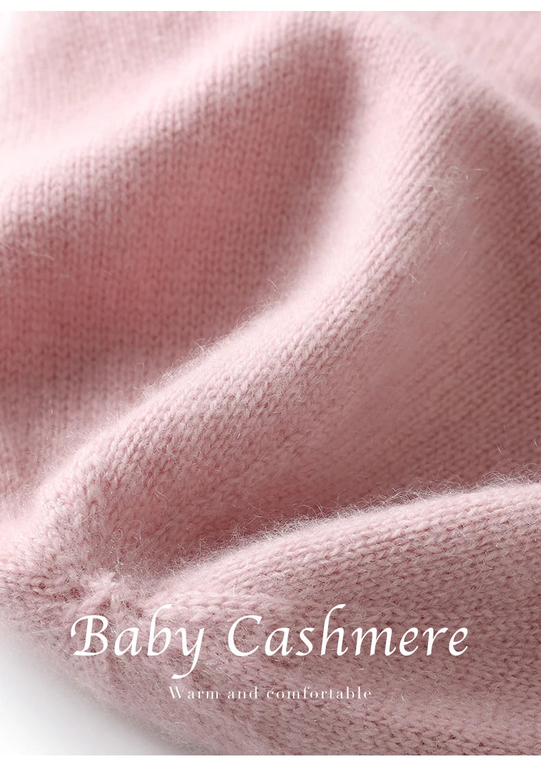 Hats - Unisex 100 Cashmere Hats Outdoor Casual Keep Warm Solid Color Cashmere Knitted Beanie Hat Women /Men Hedging Caps