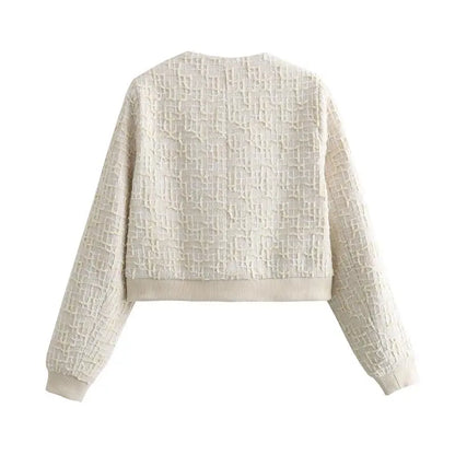 Crop Jackets - Autumn New Jacket 2024 Women's Coat Jacket Fashion Warm Street Short Coat Chic Joker Youth Jackets