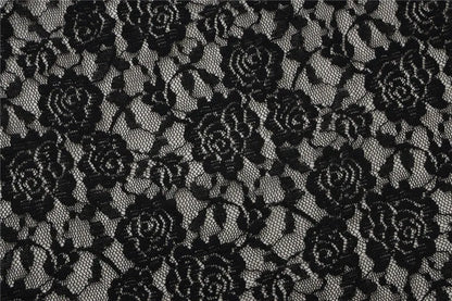 Elegant Dresses - Black Lace Sexy Maxi Dress For Women Slipdress Spaghetti Strap Sleeveless Backless High Waist Bodycon Club Long Dress