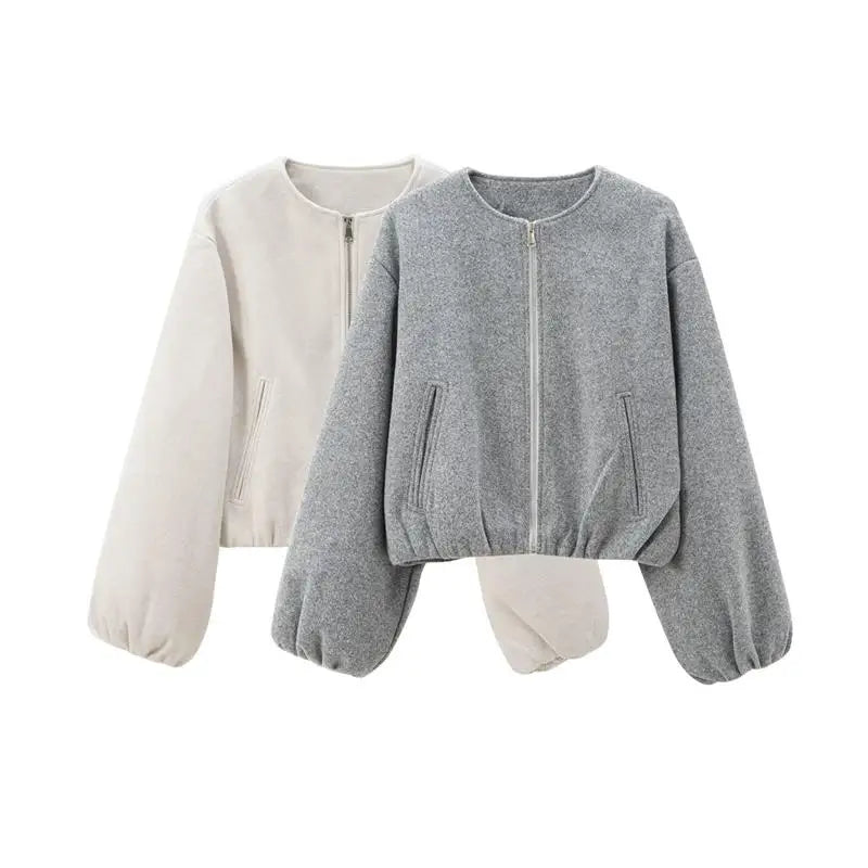Jackets - Jacket Autumn Women's 2024 New Chic Loose Women's Coat Elegant Fashion Street Warm Youth Coat Jacket