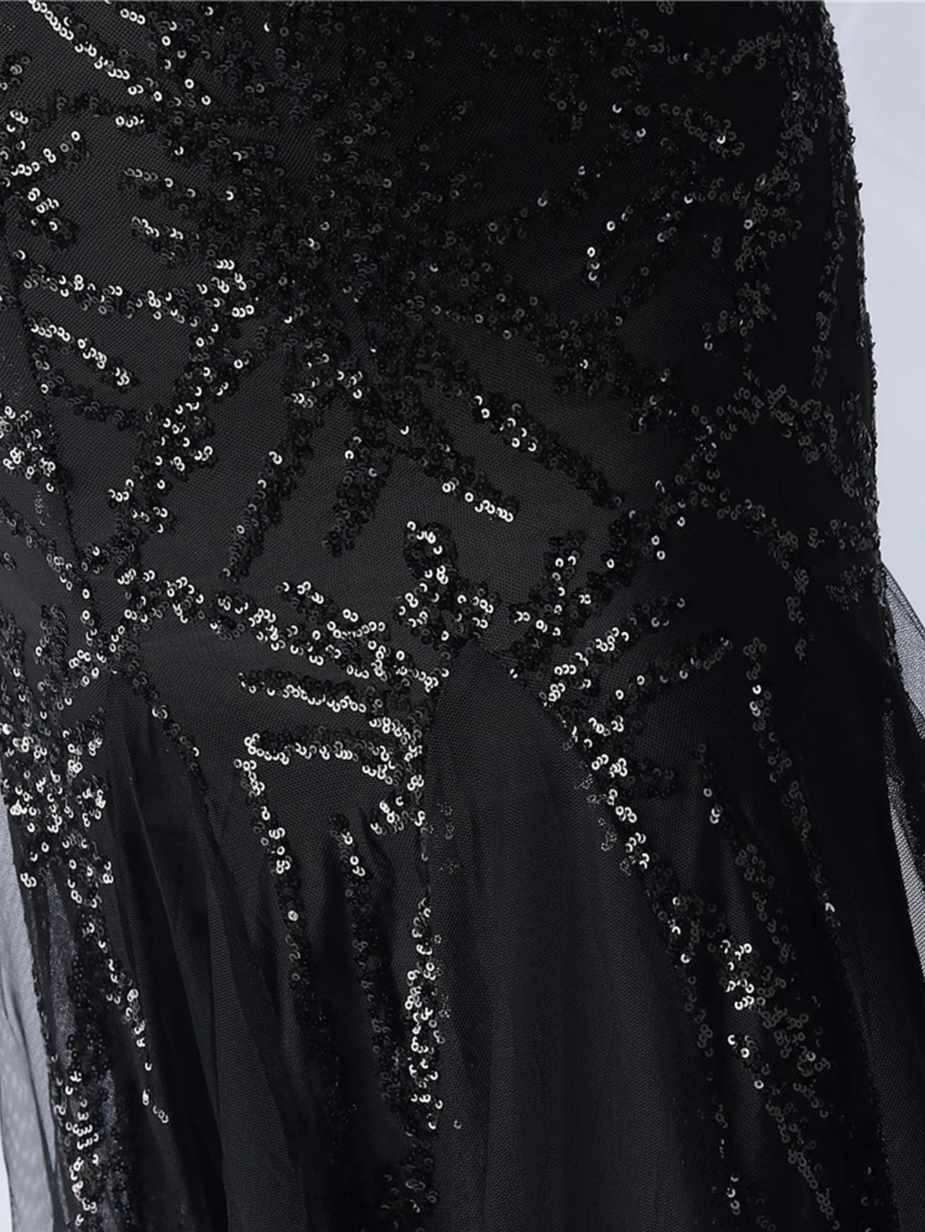 Sequin Dresses - Sexy backless maxi sequin summer dress women 2024 elegant luxury mesh wedding party dress long sleeve evening dresses vestidos