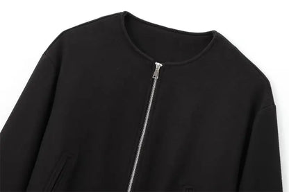 Jackets - Jacket Autumn Women's 2024 New Chic Loose Women's Coat Elegant Fashion Street Warm Youth Coat Jacket