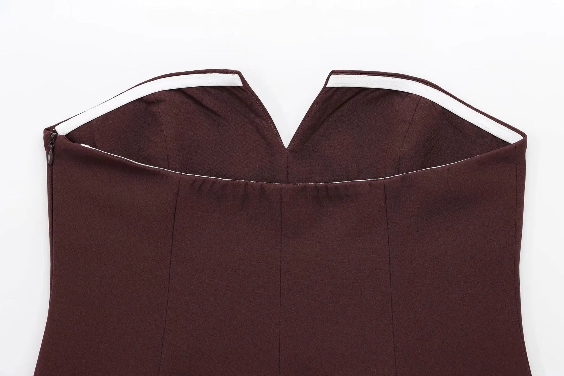 Strapless Tops - Spring Summer Women Strapless Crop 2025 Tops Basic Sleeveless Office Lady Tops Trend Street Classic Solid Tube Tops