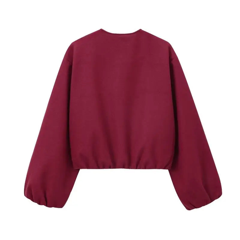 Jackets - Jacket Autumn Women's 2024 New Chic Loose Women's Coat Elegant Fashion Street Warm Youth Coat Jacket