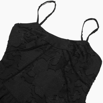 Cocktail Dresses - Lace Camisole V-neck Dress Slim Fit Backless Light Dresses Banquet Feminine Temperament 2025