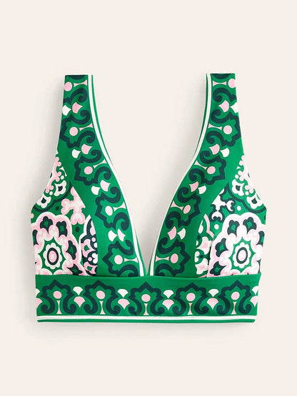 Swimwear - Triangle Swimsuit Sexy Bikinis Set Print Bikinis Swimwear Women 2024 Low Waist Summer Bathing Suit Beachwear