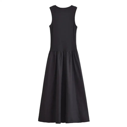 Maxi Dresses - Dresses Summer Women's 2024 New Chic Slim Simple Elegant Holiday Dress Street Women's Comfortable Youth Dress