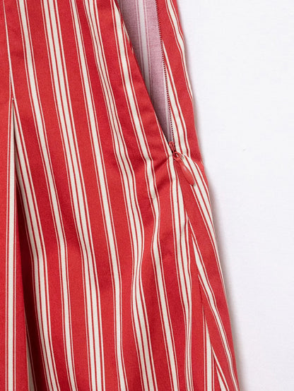 Skirts set - Sexy Club Chic Striped Women Suit Crew Neck Sleeveless Top Loose Long Straight Skirt Fashion 2025 Spring Summer Set