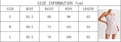 Casual Dresses - Elegant Sleeveless Lace Up Pink Mini Dress Women New Fashion 3d Flower Backless Sexy A-Line Short Dresses Bodycon Birthday Party