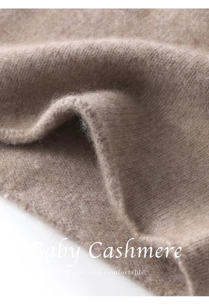 Hats - Unisex 100 Cashmere Hats Outdoor Casual Keep Warm Solid Color Cashmere Knitted Beanie Hat Women /Men Hedging Caps