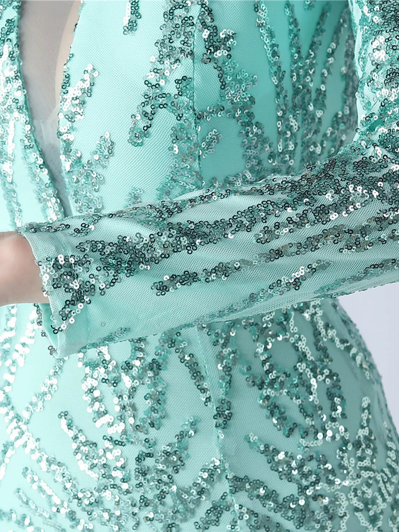 Sequin Dresses - Sexy backless maxi sequin summer dress women 2024 elegant luxury mesh wedding party dress long sleeve evening dresses vestidos