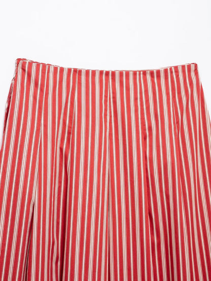 Skirts set - Sexy Club Chic Striped Women Suit Crew Neck Sleeveless Top Loose Long Straight Skirt Fashion 2025 Spring Summer Set
