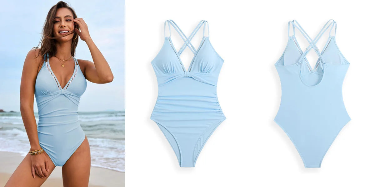 Swimwear - New Sexy One Piece Swimsuits Closed Women's Swimwear Push Up For Swimming Wear Body Bathing Suits Beachwear Pool Bather 2025