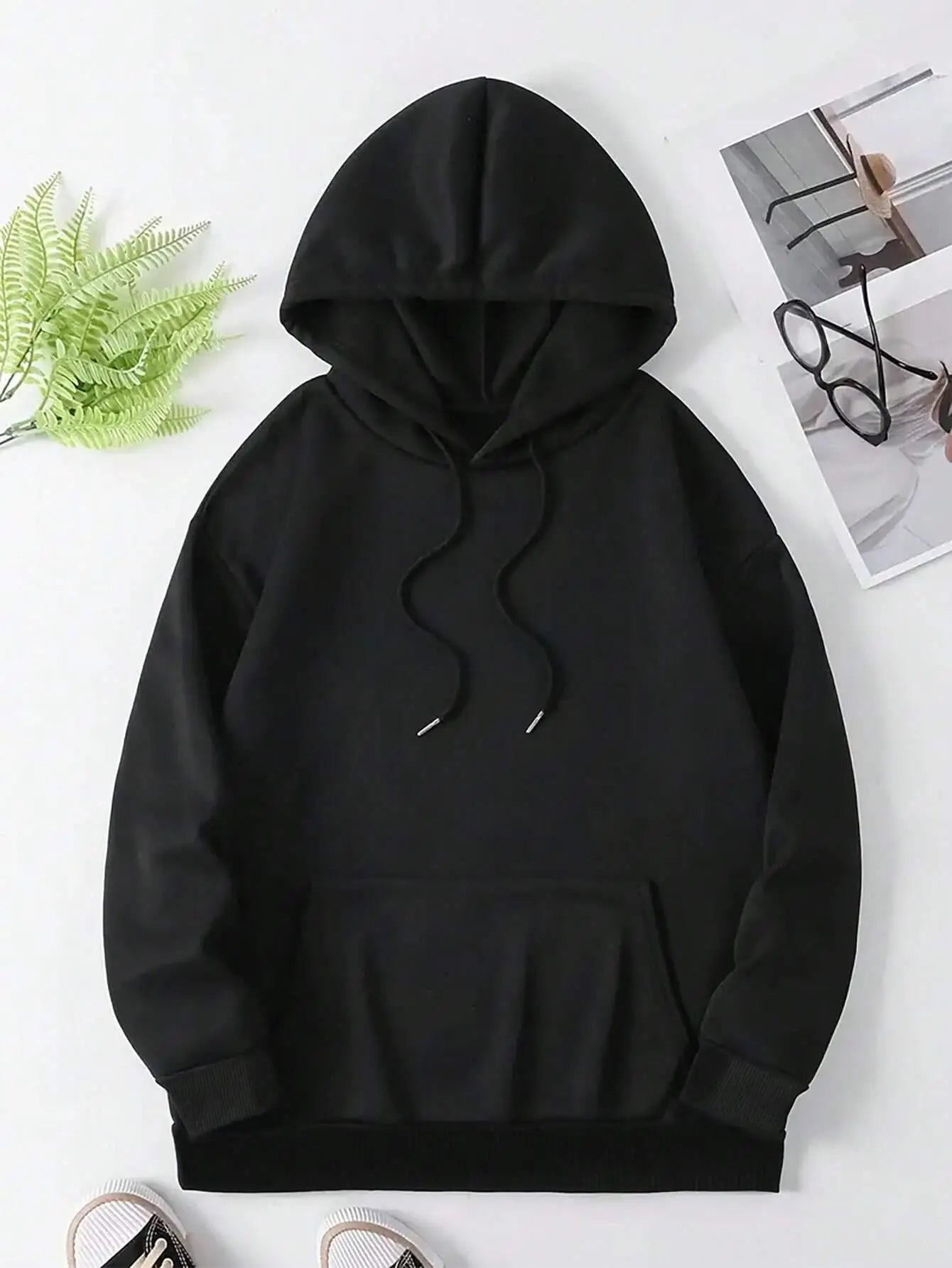 Hoodies - Women's Sweatshirts Error 404 Human Not Found sorry Prints Hoodies Fleece Long Sleeve Oversized Clothes Hip Hop Street Pullover