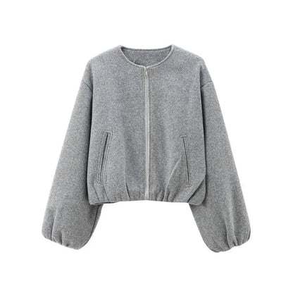 Jackets - Jacket Autumn Women's 2024 New Chic Loose Women's Coat Elegant Fashion Street Warm Youth Coat Jacket
