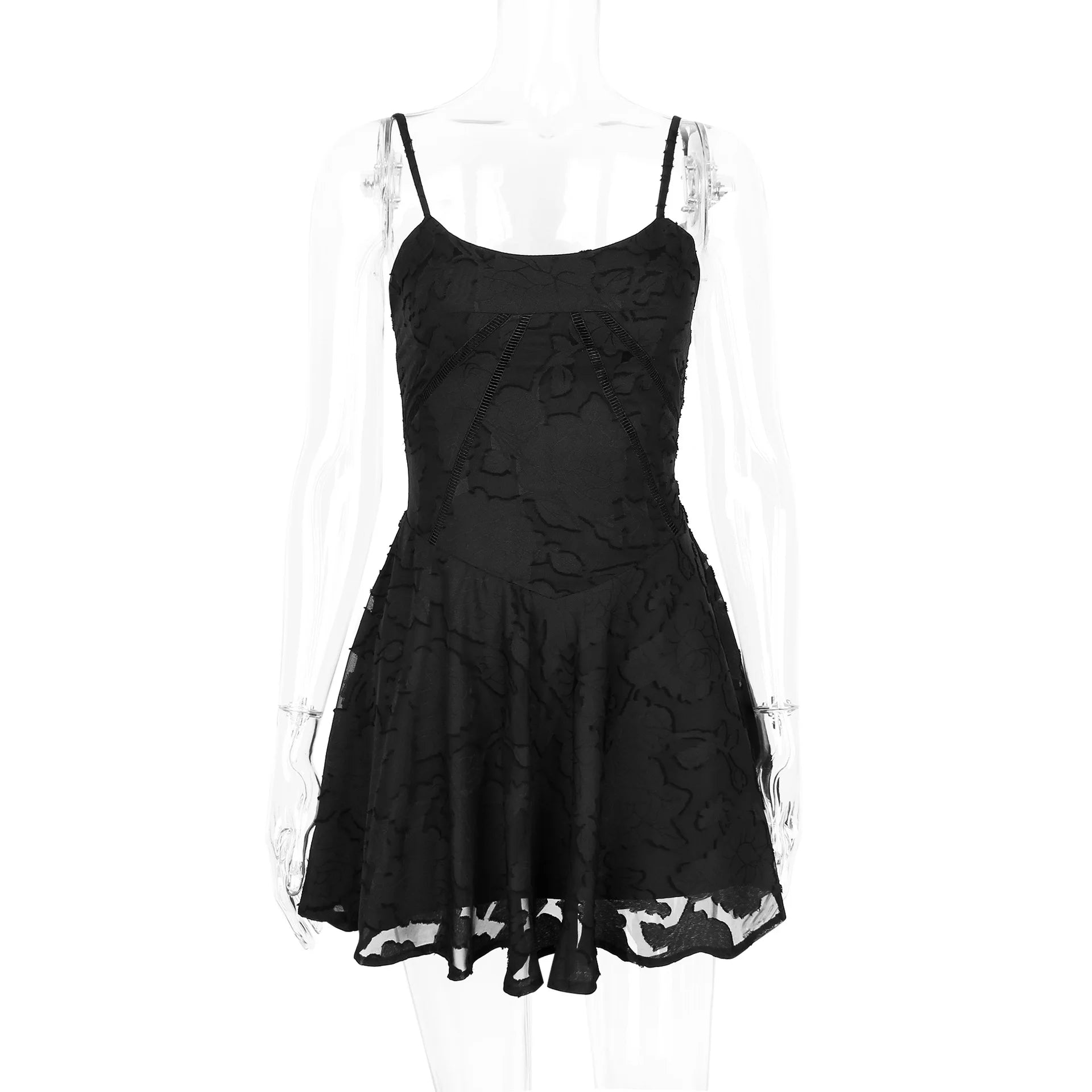 Cocktail Dresses - Lace Camisole V-neck Dress Slim Fit Backless Light Dresses Banquet Feminine Temperament 2025