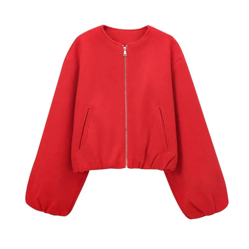 Jackets - Jacket Autumn Women's 2024 New Chic Loose Women's Coat Elegant Fashion Street Warm Youth Coat Jacket
