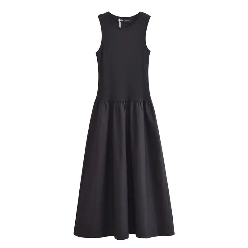 Maxi Dresses - Dresses Summer Women's 2024 New Chic Slim Simple Elegant Holiday Dress Street Women's Comfortable Youth Dress