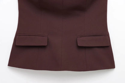 Strapless Tops - Spring Summer Women Strapless Crop 2025 Tops Basic Sleeveless Office Lady Tops Trend Street Classic Solid Tube Tops