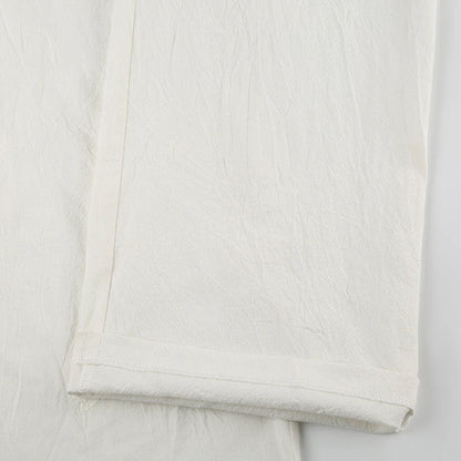 Pants - Sweetown Solid Loose Casual Boho Straight Leg Pants For Women Simple Lazy Comfortable Summer Vacation Trousers