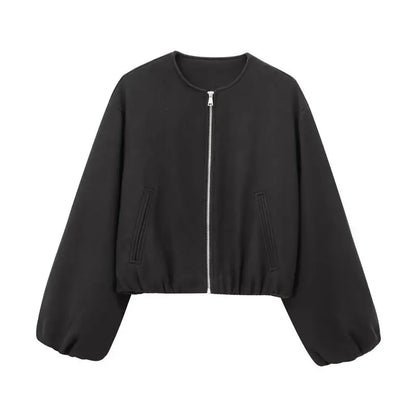 Jackets - Jacket Autumn Women's 2024 New Chic Loose Women's Coat Elegant Fashion Street Warm Youth Coat Jacket