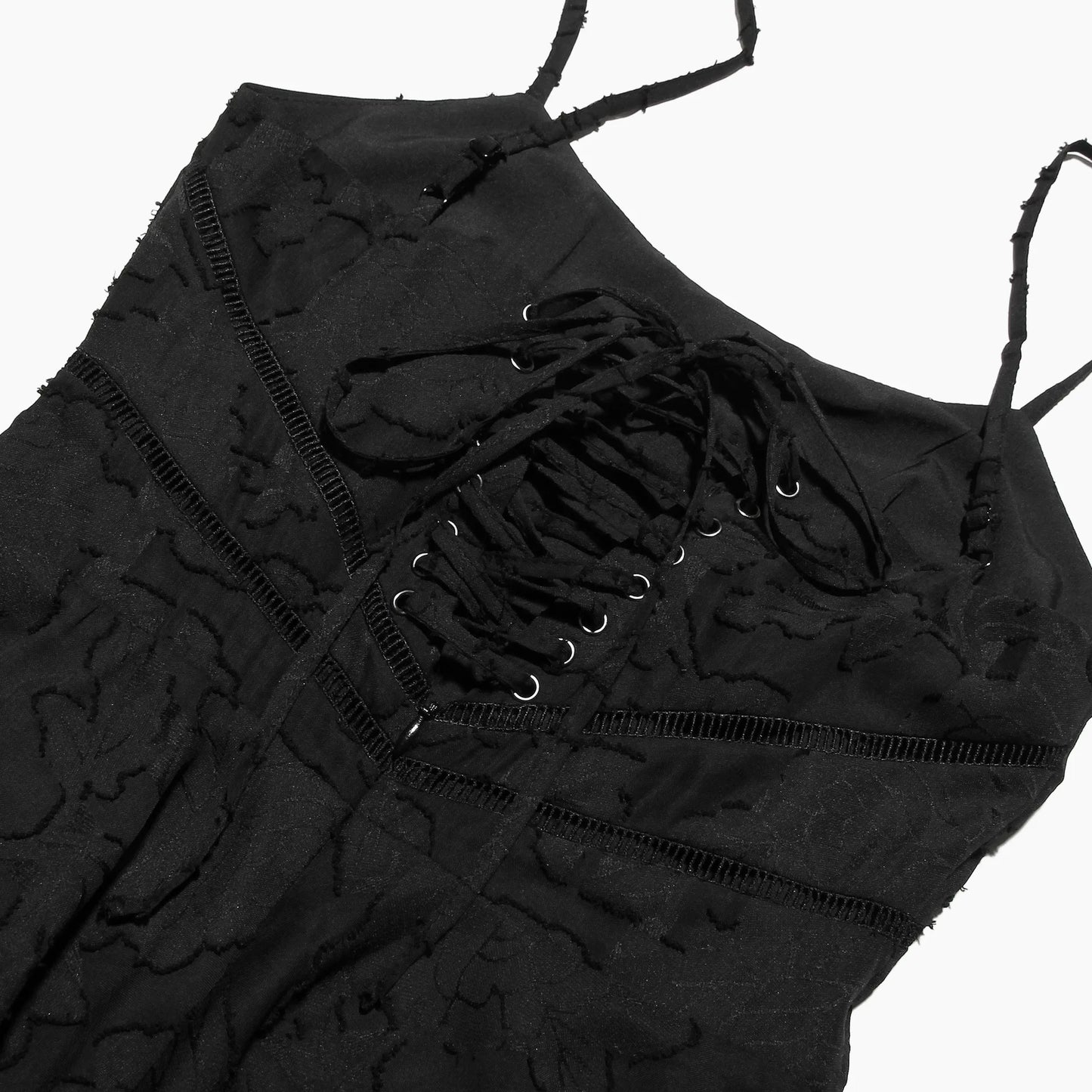 Cocktail Dresses - Lace Camisole V-neck Dress Slim Fit Backless Light Dresses Banquet Feminine Temperament 2025