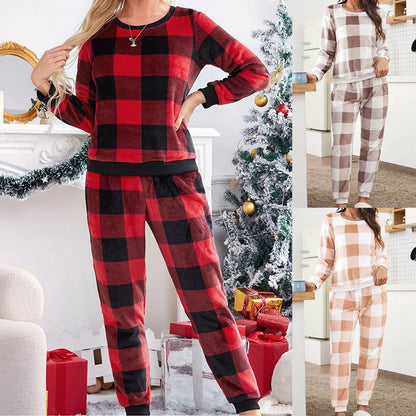 Sleepwear - Full Body Pajamas Suits – Warm Plaid Flannel Sleepwear