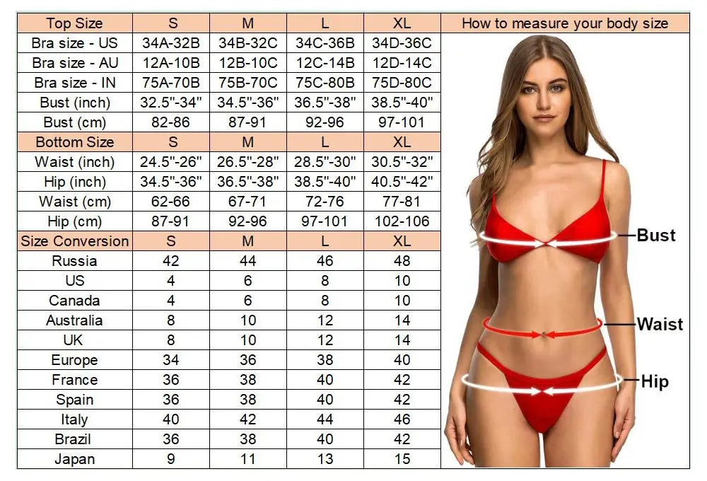 String Bikinis - Trendy Leopard 2 Piece Bikini for Sunbathing and Beach Volleyball