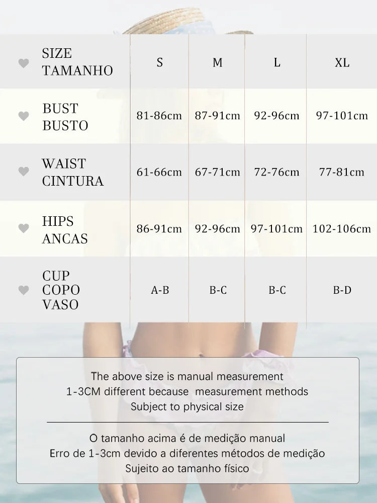 Swimwear - One-Shoulder High-Waisted Bikini for Tropical Vacations