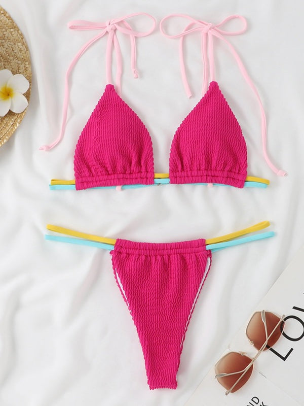 Swimwear - Vacation Swimwear 2 Piece Bikinis for Beach and Pool
