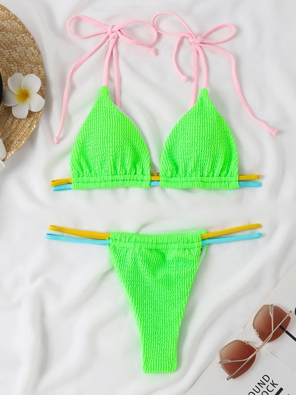 Swimwear - Vacation Swimwear 2 Piece Bikinis for Beach and Pool