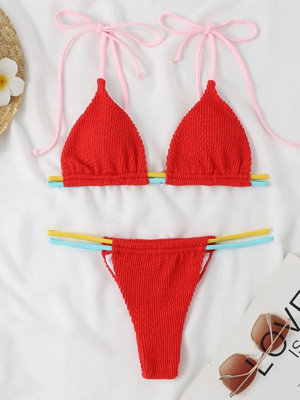 Swimwear - Vacation Swimwear 2 Piece Bikinis for Beach and Pool